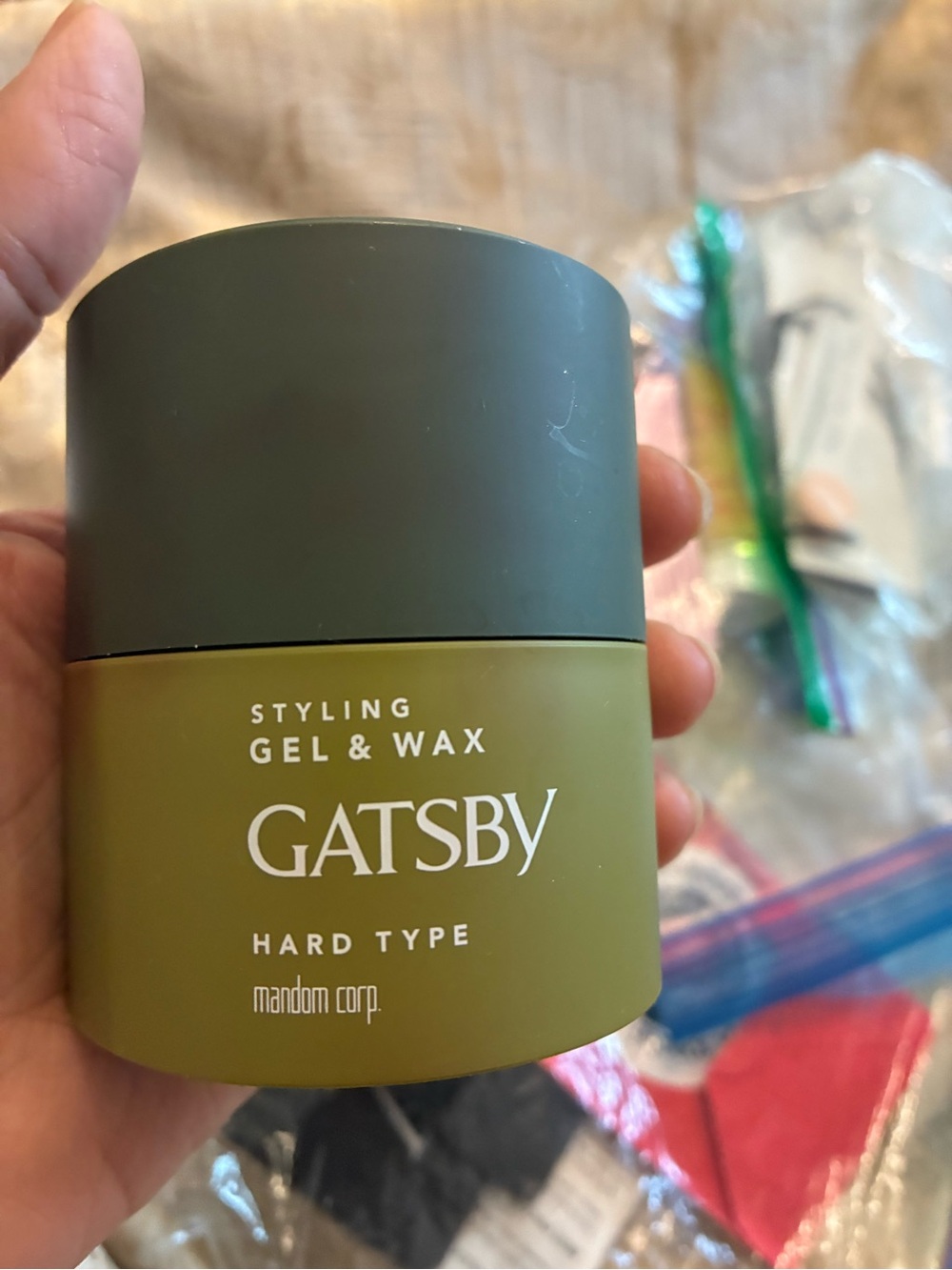 Gatsby Styling Gel & Wax Hard Type